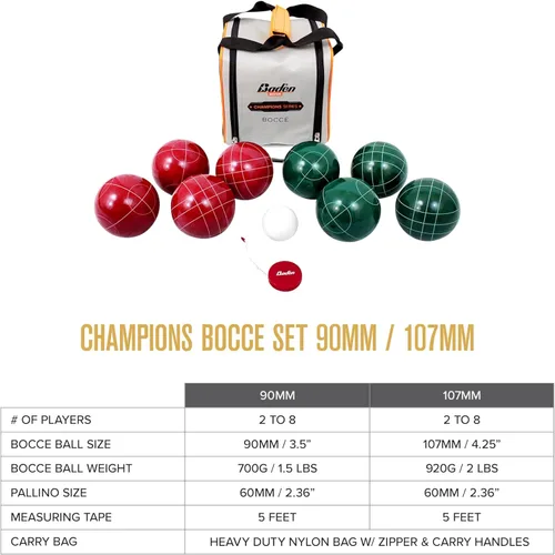 Miniatura 3 de Baden Champions Bocce Ball Set