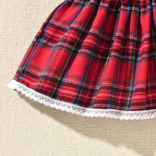 Miniatura 6 de fioukiay Conjunto de vestido y cárdigan para niña, con lazo, ropa con cubierta para pañales, otoño e invierno