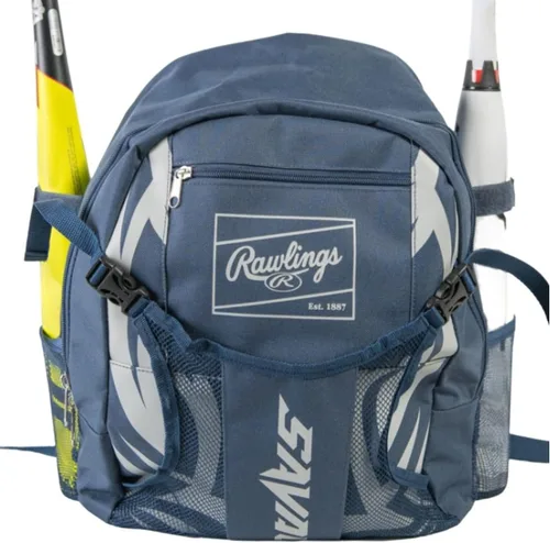 Miniatura 14 de Rawlings SAVAGE Mochila Bolsa para Equipos T-Ball/Béisbol Juvenil y Softbol Múltiples Estilos