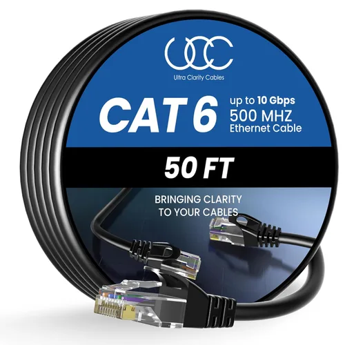 Miniatura 12 de Cable ethernet Cat6 Negro