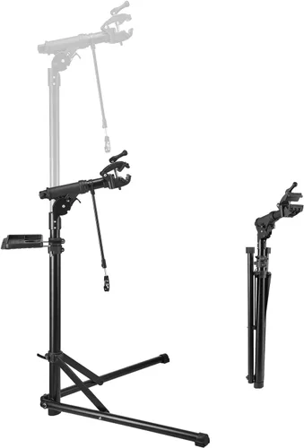 Miniatura 10 de VEVOR Soporte de reparación de bicicletas, soporte de reparación de bicicletas de aluminio resistente de 66 libras, soporte de trabajo