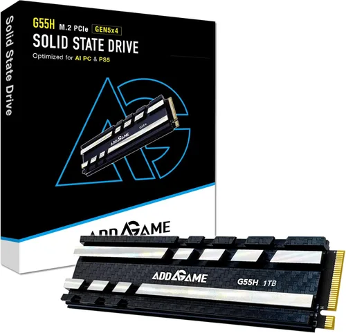 Miniatura 22 de Addlink Expansión de almacenamiento A93 de 4 TB para consola PS5 con disipador de calor, hasta 7400 mb/s, Gen 4 PCIe NVMe m.2 2280, unidad interna