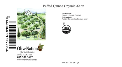 OliveNation Quinoa inflada 32 onzas