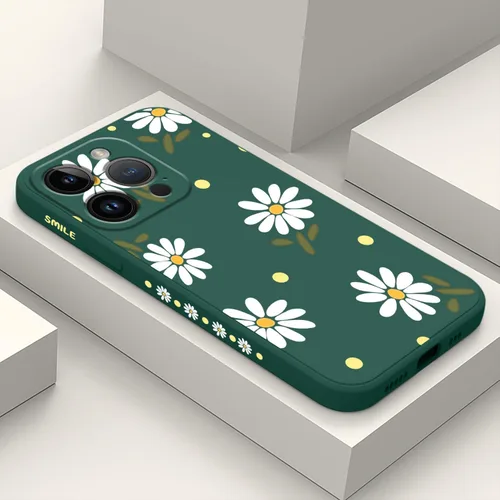 Miniatura 18 de LEECG Funda para iPhone 14 con Patrón de Flores de Mariposa de Astronauta, Forro de Microfibra Suave Anti-Rayones en el Interior, Cubierta