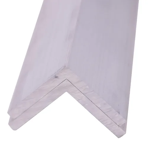 Miniatura 2 de VERNUOS 2 piezas de ángulo de aluminio 6061 de 2" x 2" x 1/4", 30 cm de longitud, material de moledor T6511, 6 mm de espesor