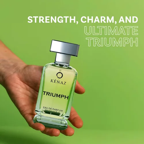 Miniatura 4 de KENAZ AROMATIC ARTISTRY TRIUMPH Fragancia Hombre Perfume para Hombre Nota superior de cedro Paquete de 3.4 fl oz 3.4 onzas Fragancia