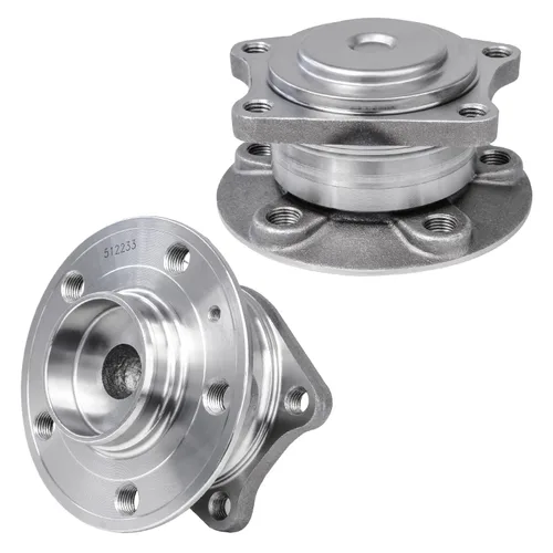 Miniatura 12 de Detroit Axle - 2 Cubos de Cojinetes de Rueda Delantera para Dodge Ram 1500 2009-2011, Conjunto de Cojinetes de Rueda y Cubos 2010, Par de Cubos