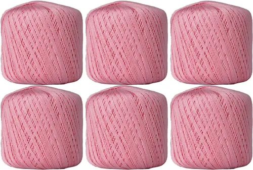 Miniatura 48 de Hilo de croché Threadart, 100 % algodón, talla 10 Rosa