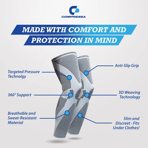 Miniatura 3 de Compressa Leg Compression Sleeve