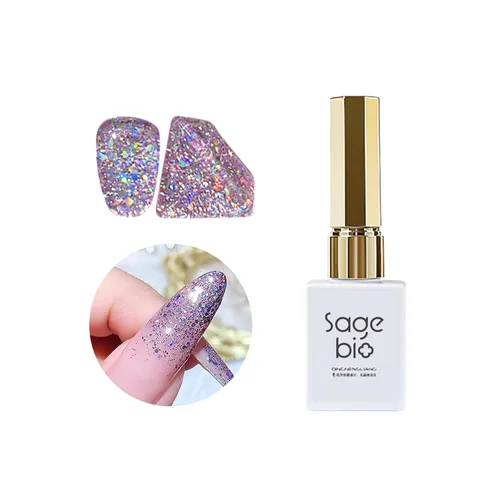 Miniatura 9 de Hydrogel Ice Skin Glitter Gel Polish Collection Radiate with Energy 01
