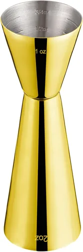 Miniatura 17 de Medidor para barman, Briout Jigger doble de cóctel japonés de primera calidad, acero inoxidable grado alimenticio 304, 2 OZ 1 OZ con mediciones