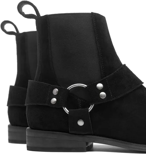 Miniatura 5 de Mezcalero Botas Chelsea de gamuza para hombre con elásticos laterales - Sandro