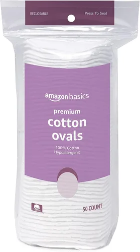 Miniatura 2 de Amazon Basics Almohadillas ovaladas premium, 300 unidades (6 paquetes de 50) (anteriormente Solimo)