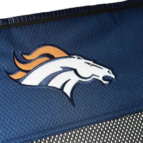 Miniatura 5 de Kijaro Silla plegable para ventilador deportivo, 26 pulgadas de largo x 35.5 pulgadas de ancho x 37 pulgadas de alto, Denver Broncos