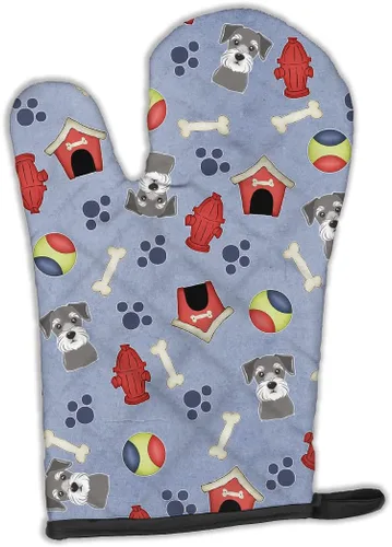Miniatura 63 de Caroline's Treasures BB4020OVMT Dog House Collection Border Collie - Guante de horno grueso resistente al calor para sartenes calientes y horno