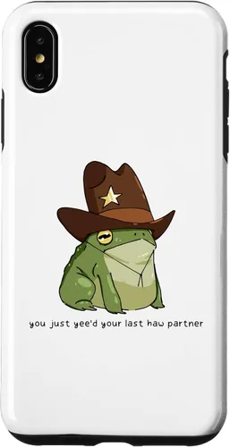 Miniatura 11 de Funny You Just Yee'd Your Last Haw Partner Cowboy Frog Meme - Funda para iPhone 17
