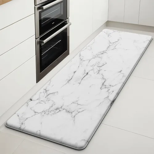 Miniatura 12 de Lemon Tapetes de Cocina para Piso - Tapetes Antifatiga para Piso de Cocina, Acolchados Antideslizantes Lavables de Espuma Viscoelástica