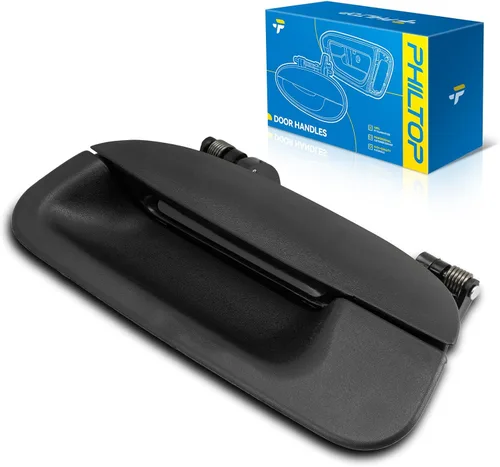 Miniatura 49 de PHILTOP Manija de puerta exterior 3 piezas delantera izquierda y derecha y trasera derecha para Chevy Express 1500/2500/3500, reemplaza # 79320