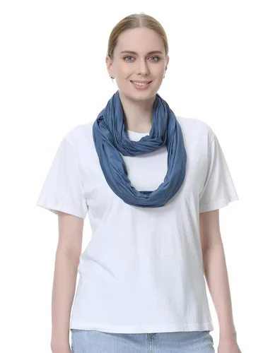 Miniatura 3 de NeoTech Care Bufanda de lactancia materna para bebé Tela suave (azul)
