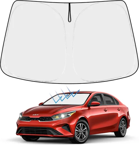 Miniatura 81 de Proadsy Parasol para parabrisas actualizado 2025, ajuste personalizado Dodge RAM 1500 2Dr 2019-2024 2025, 4 capas, plegable, protector de parasol