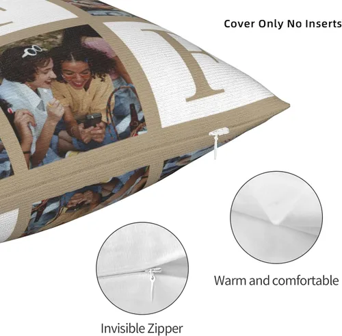 Miniatura 5 de Funda de almohada personalizada para regalos, funda de almohada personalizada con fotos, fundas de cojín para fotos, regalos personalizados