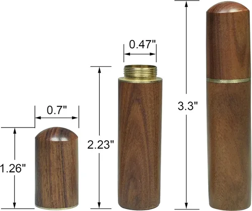 Miniatura 3 de 4 soportes para palillos de dientes, mini caja para palillos de dientes, soporte de bolsillo para palillos de dientes, cubo dispensador de palillos