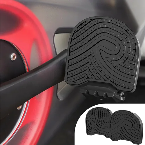 Pedales para zapatos regulares compatibles con Peloton Bike & Bike Plus, reemplazo del convertidor de pedal extragrande, adaptador sin clip de