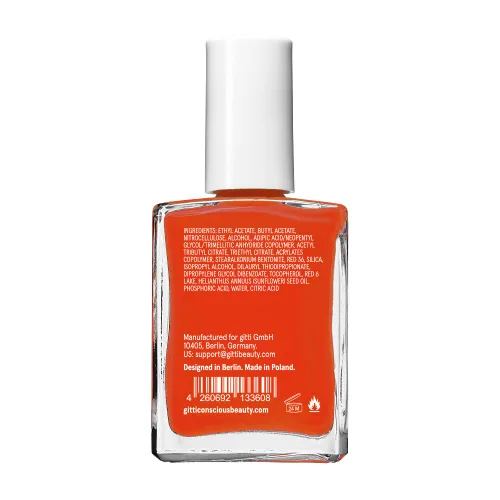 Miniatura 47 de gitti Esmalte de uñas a base de plantas No tóxico, libre de 30, basado en ingredientes de origen natural, libre de crueldad, vegano