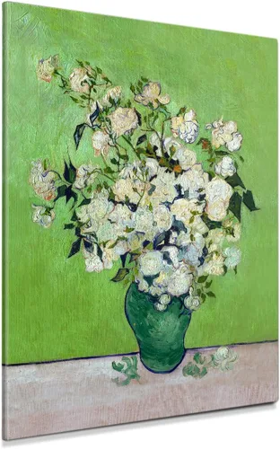 Miniatura 47 de Serie de pinturas de Vincent Van Gogh (favoritos). Reproducción de arte clásico de Van Gogh, impreso en lienzo Noche estrellada