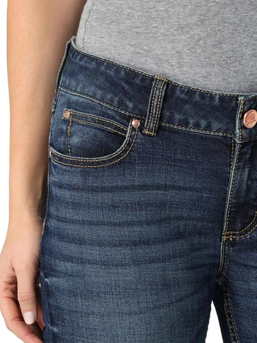 Miniatura 6 de Wrangler Jeans para mujer Cash de tiro medio con dobladillo ventilado Ultimate Riding