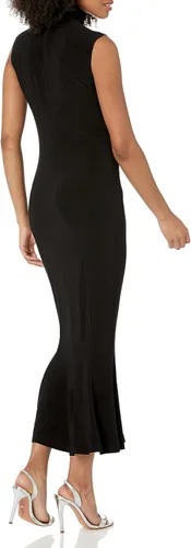 Miniatura 2 de Norma Kamali Women's Sleeveless Turtle Fishtail Dress to Midcalf