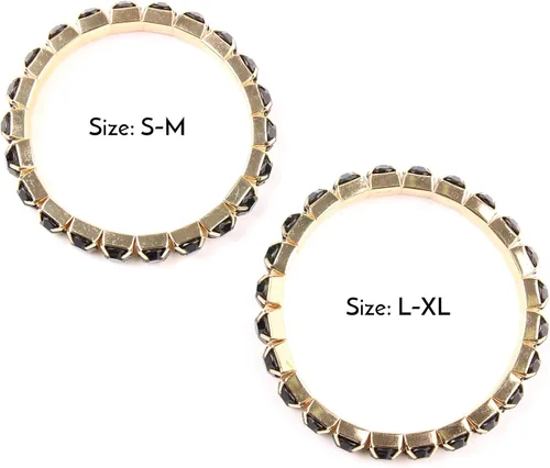 Miniatura 6 de Pulseras apilables con cuentas de varios colores, con capas.