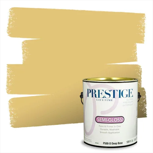 Miniatura 54 de PRESTIGE Paints Exterior Paint and Primer In One, 1-Gallon, Satin, Comparable Match of Benjamin Moore* Royal Linen* 931BM-PCM