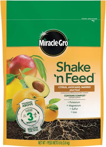 Miniatura 13 de Miracle-Gro Shake 'N Feed Alimento vegetal de liberación continua para cítricos, aguacate y mango, 4.5 libras
