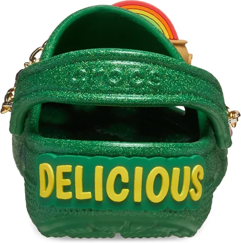 Miniatura 2 de Crocs Zuecos clásicos unisex para adultos con dijes de la suerte Verde Kelly
