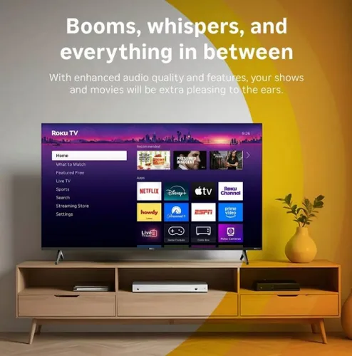 Miniatura 3 de Roku Hiro H24C2C4 - Televisor LED inteligente de pantalla plana HD de 24 pulgadas y 720p con audio Dolby para transmisión, con Wi-Fi, Bluetooth