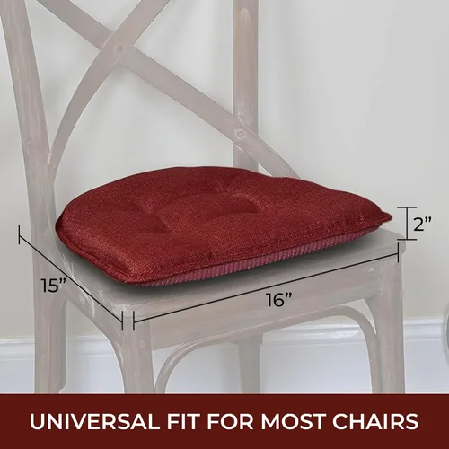 Miniatura 4 de Klear Vu Omega - Cojines antideslizantes para silla, ensamblados en Estados Unidos, almohadillas de asiento antideslizantes en forma de U