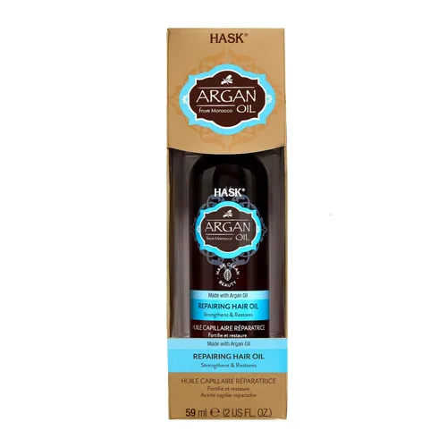 Miniatura 4 de Hask Aceite reparador de aceite de argán para el cabello, 5/8 oz (paquete de 12)