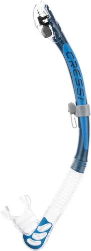 Miniatura 10 de Cressi Esnórquel seco plegable para adultos para buceo, esnórquel - Alpha Ultra Dry Hecho en Italia negro/púrpura/transparente