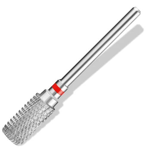 Miniatura 10 de Brocas de uñas 5 en 1, brocas profesionales de carburo de tungsteno de 3/32 pulgadas, adecuadas para manicura, pedicura, cutícula, esmalte de gel