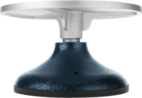 Miniatura 7 de HighFree Rueda que esculpe de 7 pulgadas, rueda de bandas resistente toda la placa giratoria de la construcción del metal con los rodamientos
