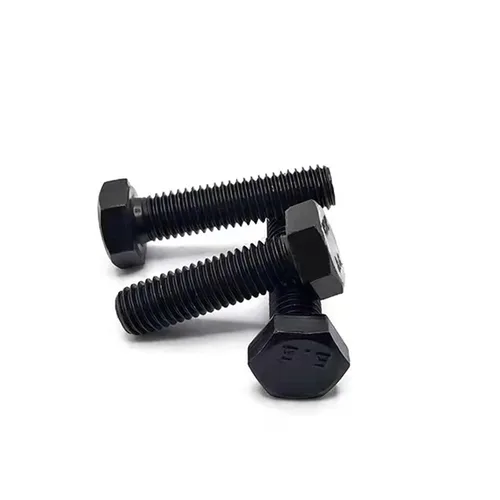 Miniatura 7 de M12-0.069 x 0.787 in Acero al carbono Grado 8.8 Tornillos de cabeza hexagonal externa Tornillos de rosca métrica Tornillos hexagonales Sujetadores
