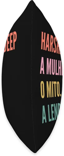 Miniatura 2 de Funny Portuguese First Name Design - Harsharandeep Throw Pillow