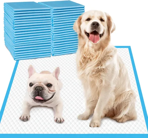 Miniatura 12 de DEEP DEAR Almohadillas Extra Grandes para Perros 30"x26" 30 Unidades, Almohadillas más Gruesas para Cachorros para Entrenamiento de Baño