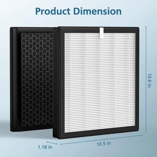 Miniatura 4 de Filtro de Reemplazo G3, Compatible con Purificador de Aire AMEIFU G3 (Sferf-30), Purificador de Aire VEWIOR A3 y Tailulu HQZZ-260, Filtro