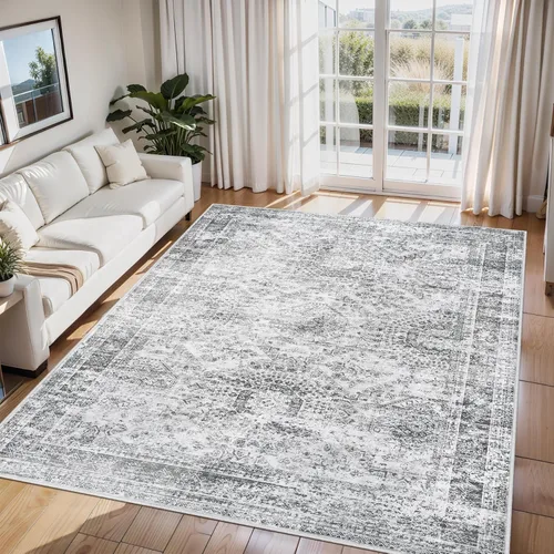 Miniatura 63 de 5x7 Area Rugs for Living Room Rug Washable: Abstract Rug for Dining Room Bedroom Carpet Non Slip 5 by 7 Indoor Modern Nursery Home Office Beige