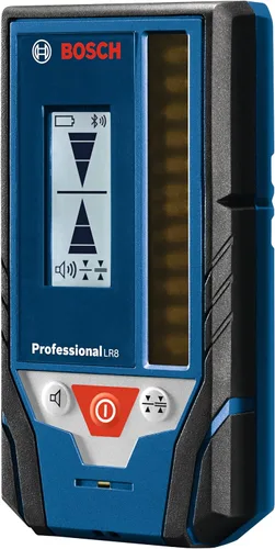 Miniatura 19 de BOSCH LR20 - Receptor láser rotativo de haz rojo y verde de 1000 pies, incluye soporte de montaje y 2 baterías AA