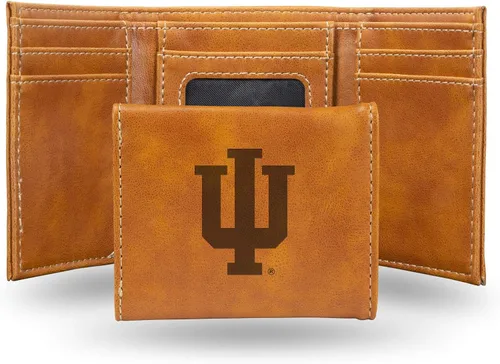 Miniatura 85 de NCAA Rico Industries - Billetera triple grabada con láser, con grabado láser, accesorio para hombre