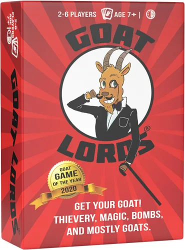 Goat Lords - Los juegos de cartas más adictivos para familias, adolescentes, niños (niños y niñas) a partir de 7 años - Juegos de mesa familiares,