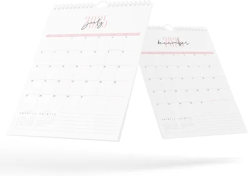 Miniatura 3 de Karto Calendario de pared 2025-2026 – Vertical de 8.5 x 11 pulgadas, de julio de 2025 a diciembre de 2026 – Aumenta tu productividad y fácil